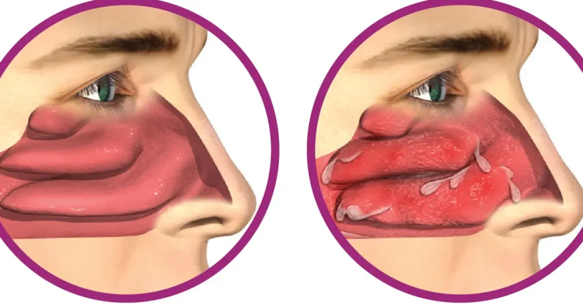 آبریزش بینی در پاییز